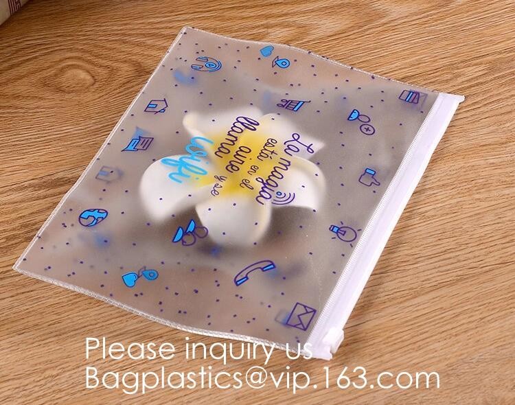 Daily Used Products Packaging Eva Zipper School Bag,Eco-Friendly Soft Plastic Frosted Cosmetic EVA Zipper Bags, Bagease
