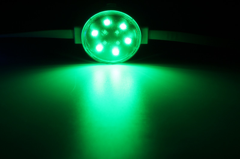 Decorative 1.5W 24V SMD3535 H5010M24 RGB LED Pixel 50mm