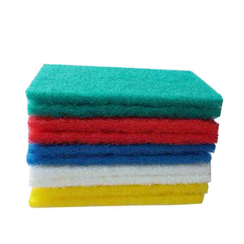 Customized Kitchen Scouring Pads Corrosion Proof Wear Resisting Portable