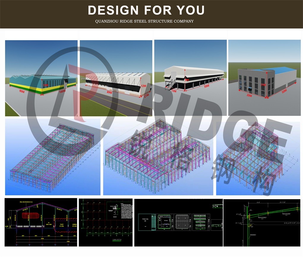 Customized High Rise Steel Structure Building Industrial Multi Storey Steel Building