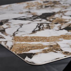 Marble Luxurious 4 6 Seater Extending Dining Table 1100mm Width