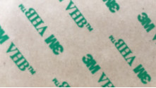 149 Centigrade Resist Double Sided Adhesive Tape E256906 Transparent Transfer Paper