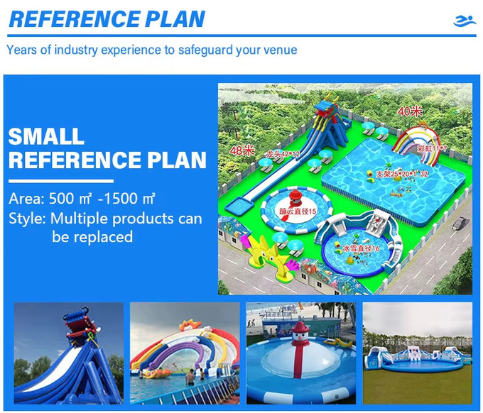 Customizable INFLATABLE WATER PARK for Your Water Park Business