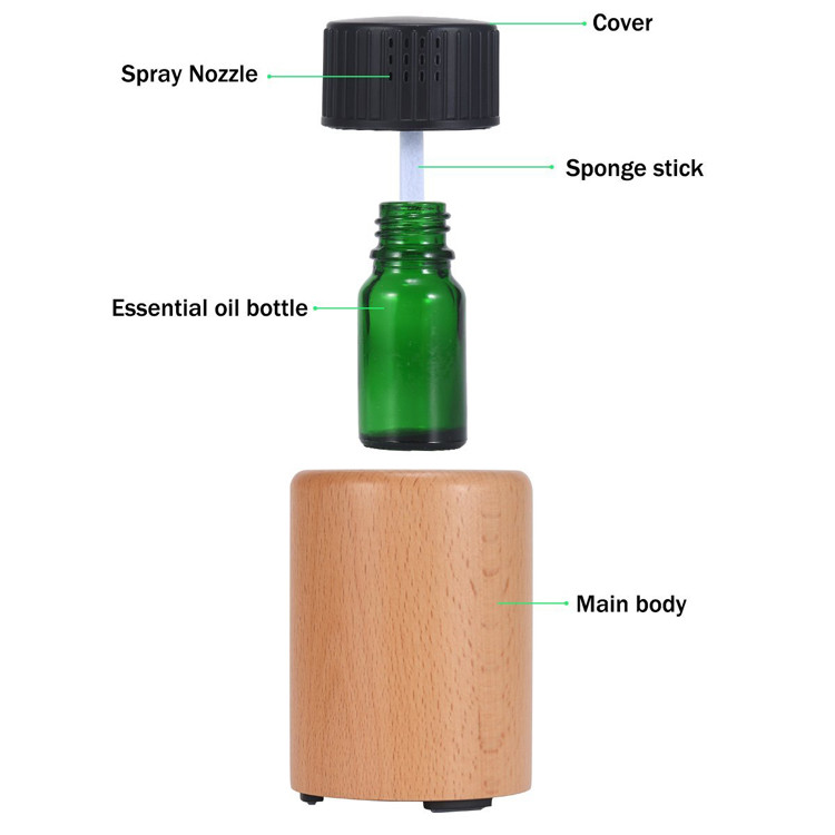 Home Use Whisper - Quiet 10ml Aroma Scent Diffuser