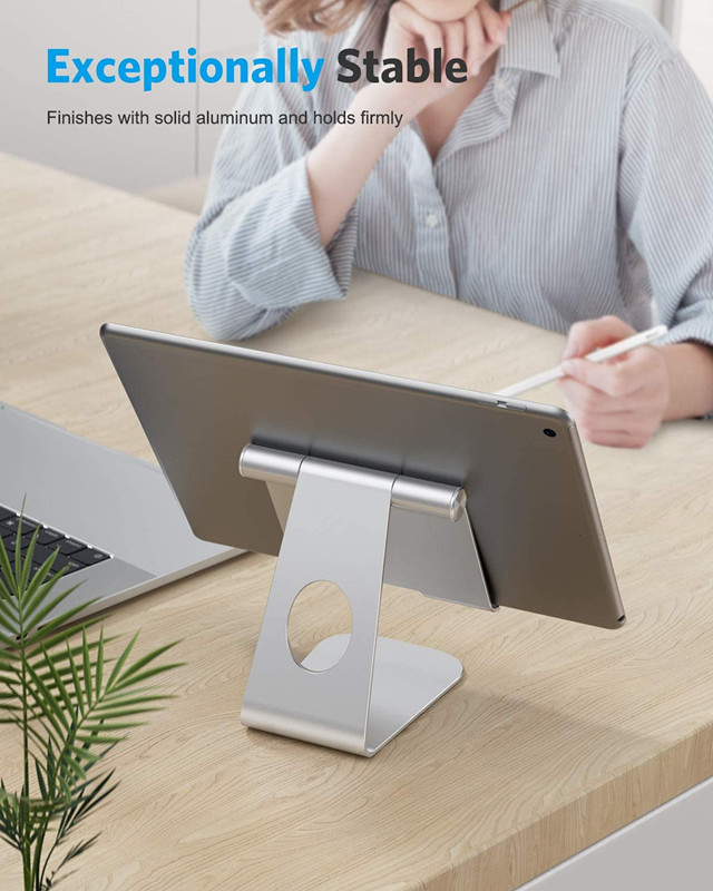 6063 T8 Aluminium Desktop Tablet Stand Holder PVDF Coating
