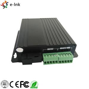 Industrial RS232/RS422/RS485 Serial to Fiber Media Converter