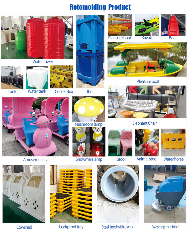 yingchuang NEW DESIGN 3 arm rotomoulding machine