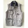 Buy cheap Mens classic vest，mens waist coat, gilet, vest in peach skin fabric, stone/beige from wholesalers