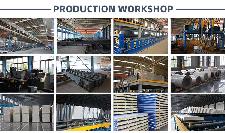Professional Custom Prefabricated Steel Structure Factory Warehouse Free Design