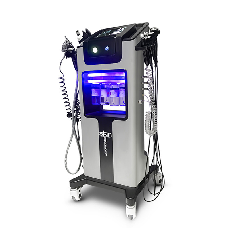 Aqua Peel Hydro Microdermabrasion Machine Vacuum 8 In 1 Hydra Facial Machine