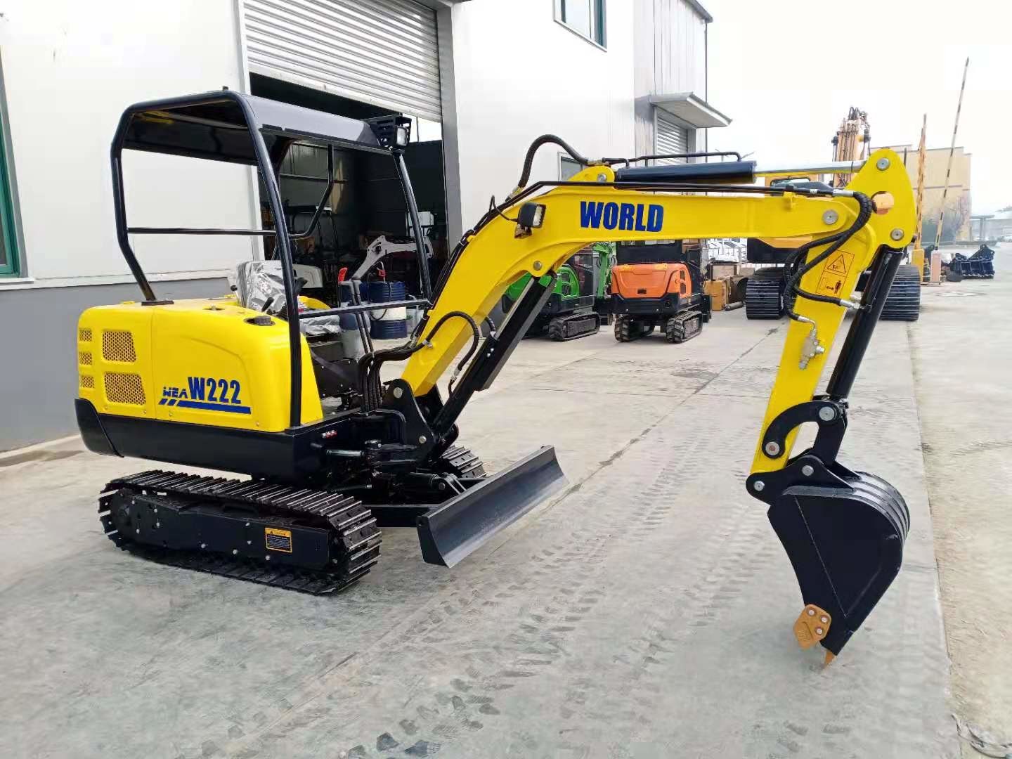 15.3KN Max. Bucket Digging Force Mini Crawler Excavator With 0.1m3 Capacity Similar CAT 301 302