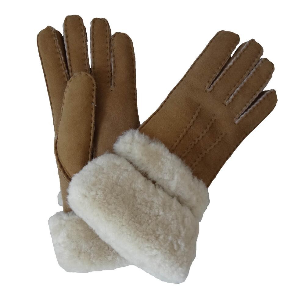 Lamb Fur Ladies Sheepskin Beanie Hat Adult Plain Dyed Pattern OEM / ODM
