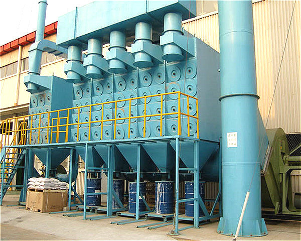 Dryer-filtering-bag-pulse-jet-collector 