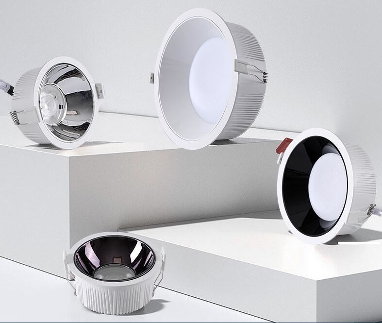 2.5 inch indoor lighting 8w lamparas colgantes de techo 90mm led recessed downlight adjustable led spot lights