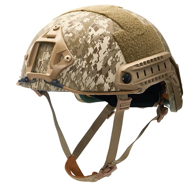 Aramid Military Tactical Headwear IIIA .44 Ach Fast Ballistic Helmet