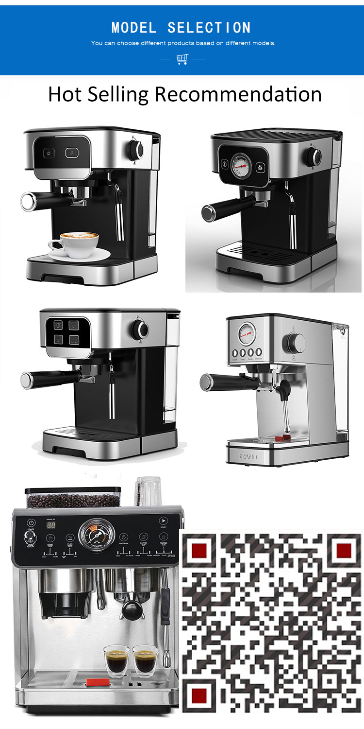 Portable Espresso Automatic Coffee Machine Commercial Multi Function Cappuccino Maker