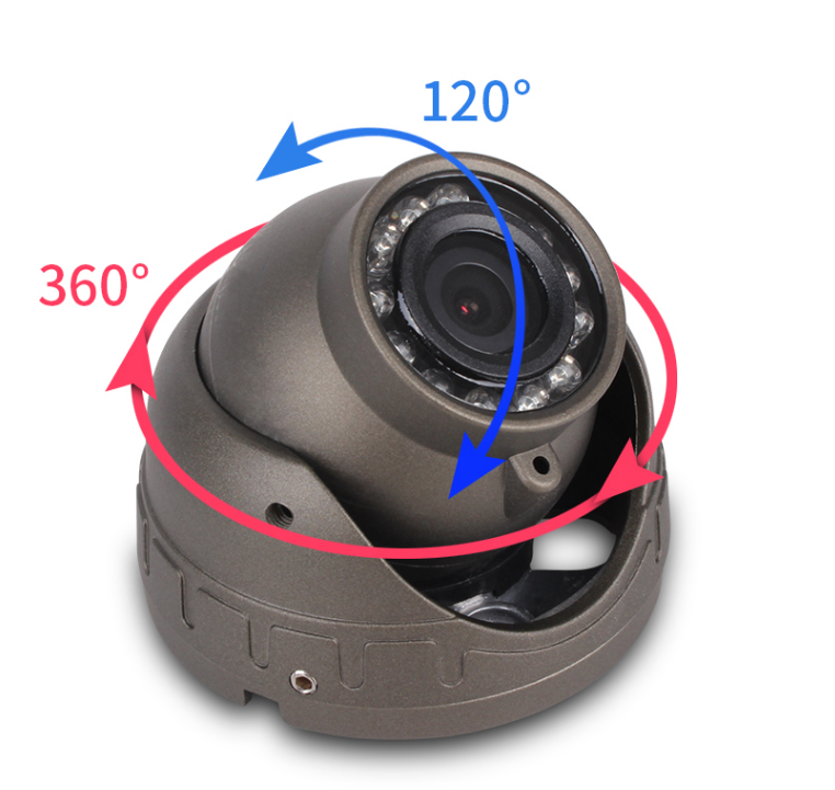 CMOS Imaging Sensor Flexible Angle Mini 1080P 720P AHD Camera For Side And Front View
