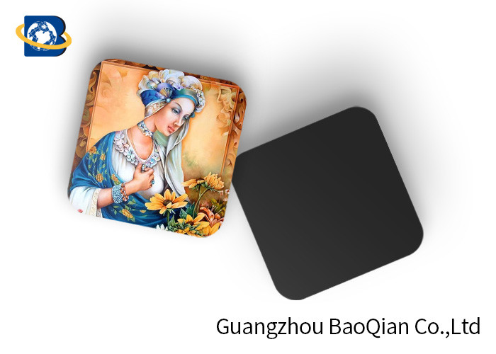Mini 3D Personalised Tea Coasters / Cup Coasters , Custom Square Coasters Printing Placemat