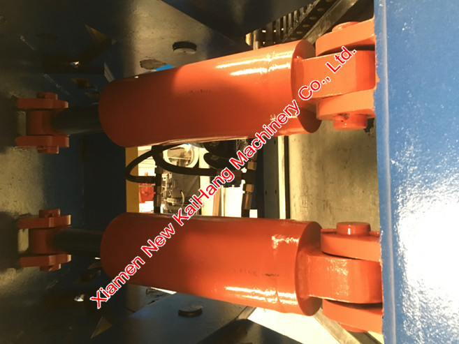 Hydraulic de-coiler with coil car for 1500mm wide coil width roofing/ deck machine/ cut to length line, 10mt capacity