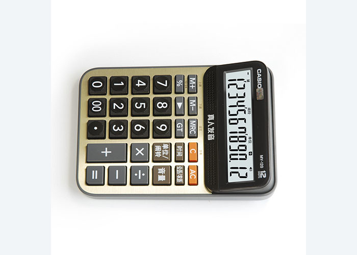 For Authentic Casio/ Casio MY-120 with Voice Sound Calculator Desktop trumpet sound music computer