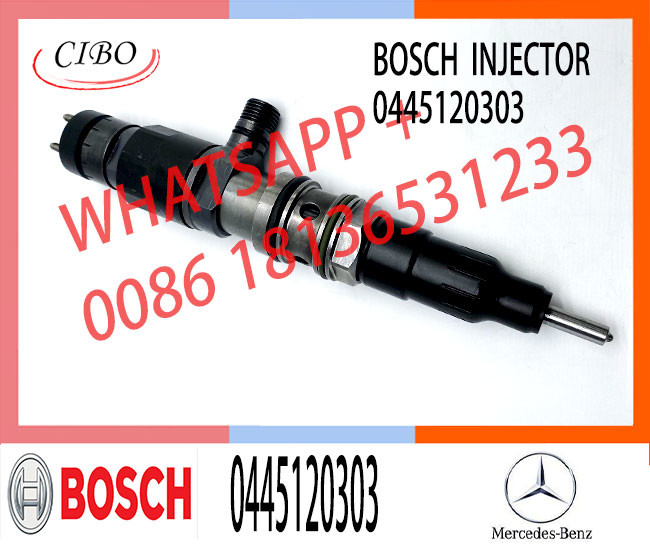 Diesel Fuel Injector A4720701187 0445120303 For Mercedes Benz Actros MP4