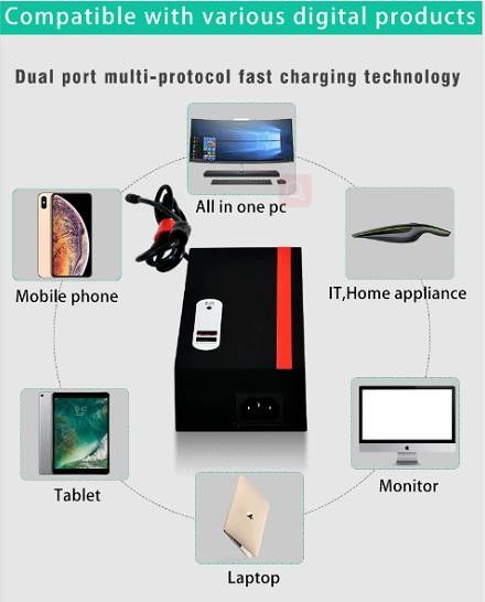 All In One PC 84W Energy Storage Power Supply 25000mAh Adaper