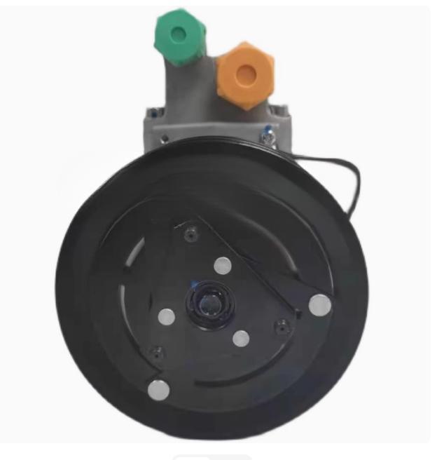 24V DC Yutong Bus Air Conditioner Compressor GY10P17C Rear Outlet Double B Slot 8126-01407