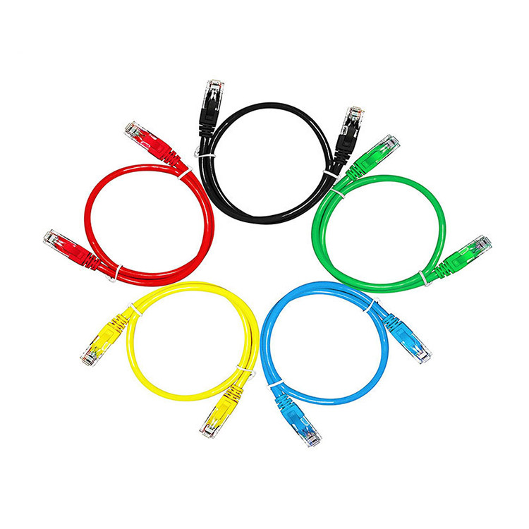 Data Transfer Lan Patch Cord , 24AWG 3ft Category 6 Utp Cable