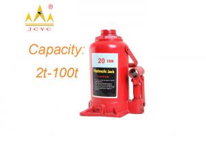 Buy cheap 2t - 100t Red Color Excellent Performance Hydraulic Bottle Jack Vehicle Jack product