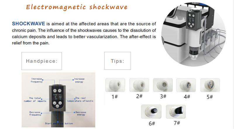 Pain Therapy Physio Shockwave System Ems Muscle Stimulator