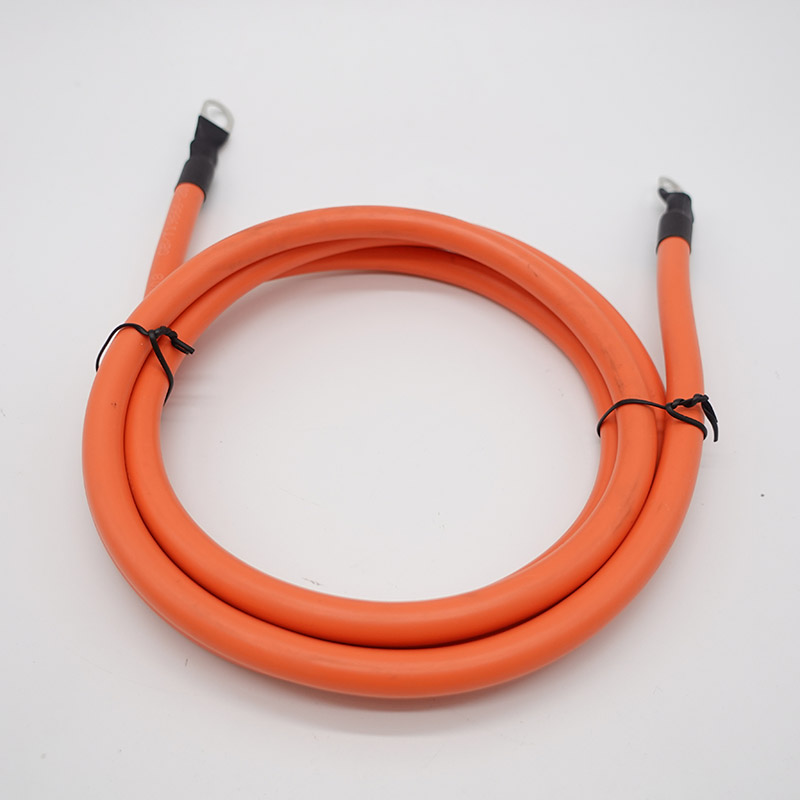 EURO Main Market 25mm Double-insulated Orange Welding Cable Water Tray Earthing Harness