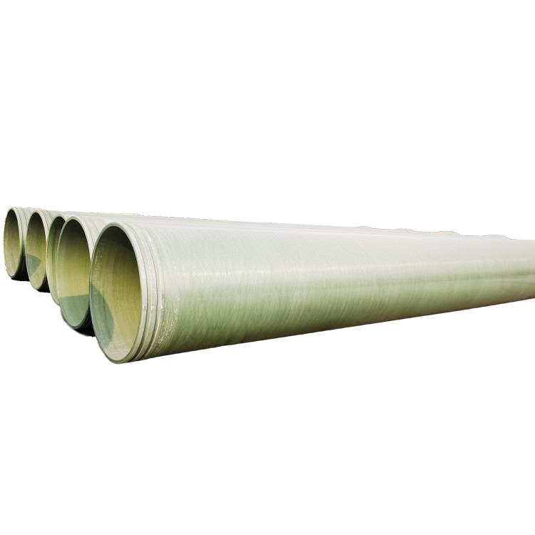 1.25mm Corrosion Resistant FRP Round Tube Balck Fiberglass Cross Wound