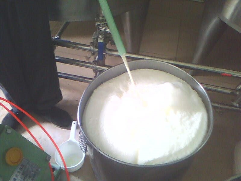 Centrifugal Cream Milk Separator Machine Skimmed Milk Machine SS304