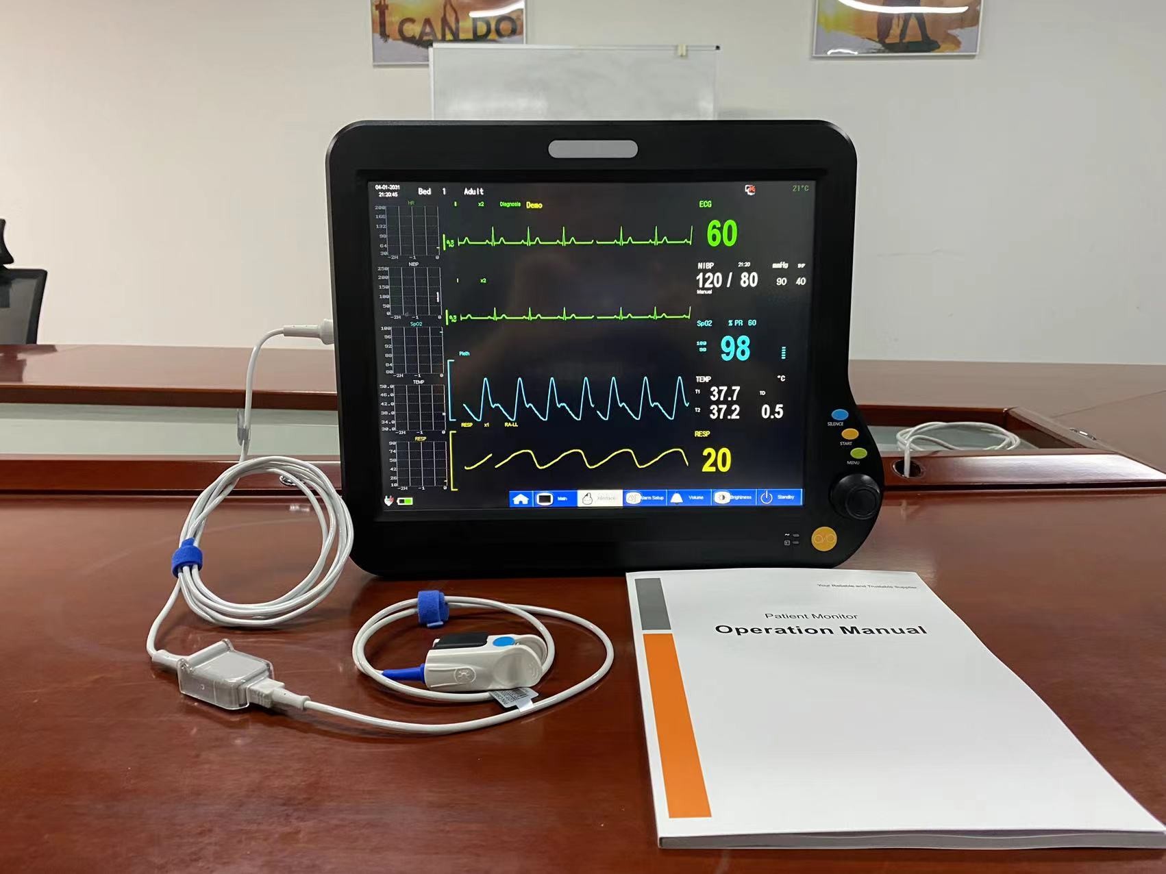 Pediatric Neonate Multi Parameter Patient Monitor Modular For Vital Sign OEM