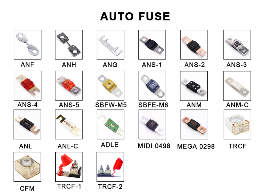 80VDC ATA Tiny Micro2 Style Automotive Blade Fuses Micro 2 Long Leg Plug In Insert Type 0