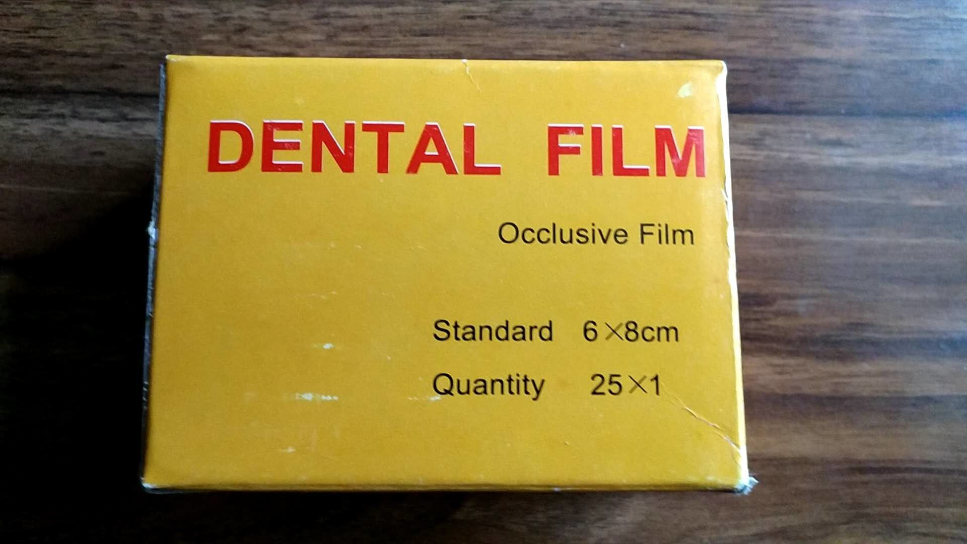 Medical Occlusive Developing Portable Dental X Ray Unit 25pcs / Box For Adult