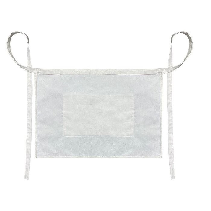 Blank Linen Sublimation Half Apron With Pocket For Sublimation Printing