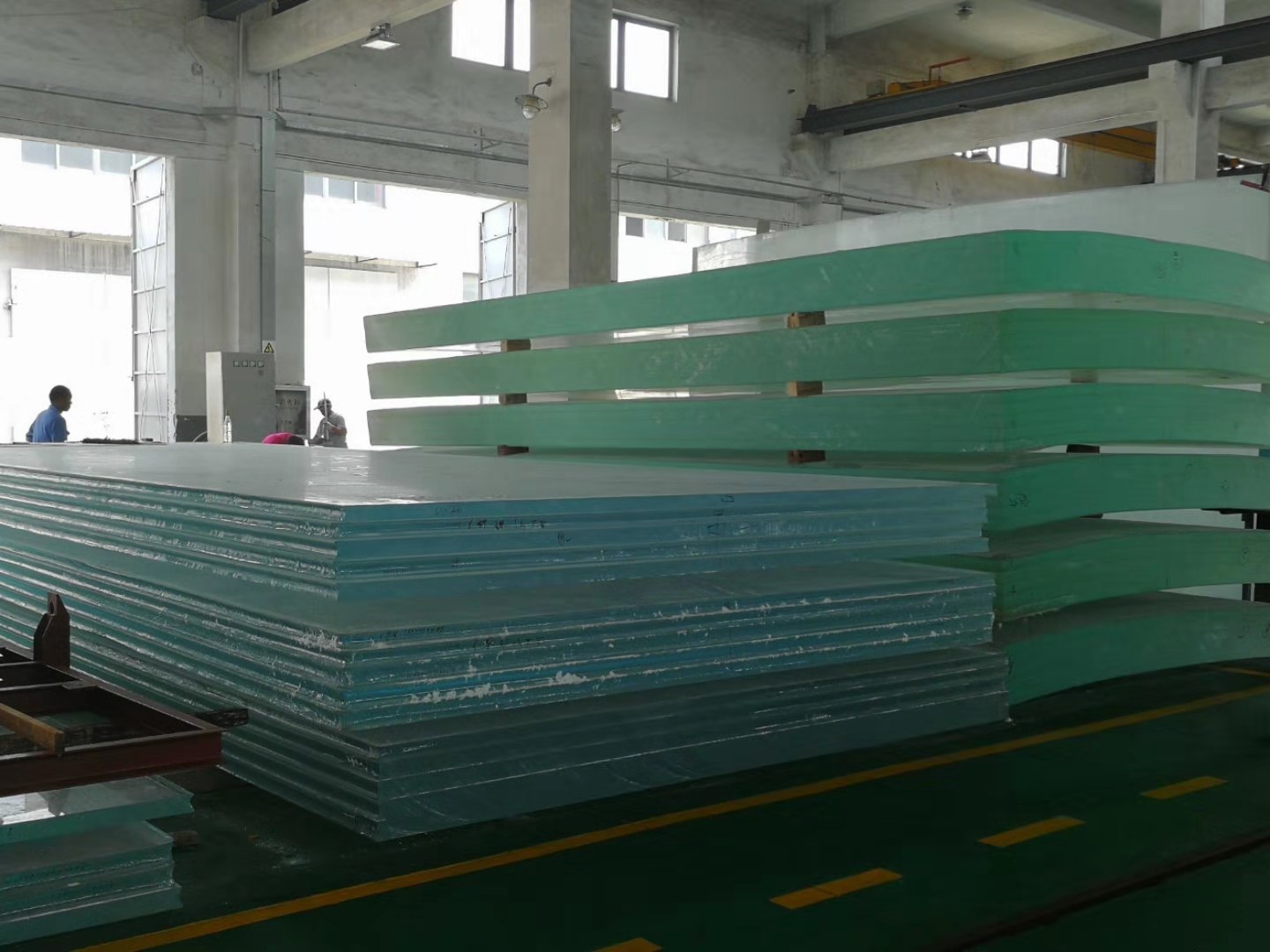 Transparent Acrylic Swimming Pool Clear Sample Panels For Outdoor Villa Pools