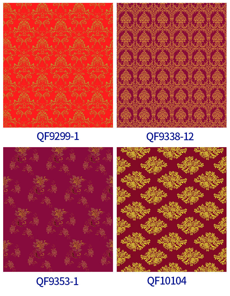 Antiodor Worsted Warp Knitted Polyester Mattress Fabric Printed In Various Patterns