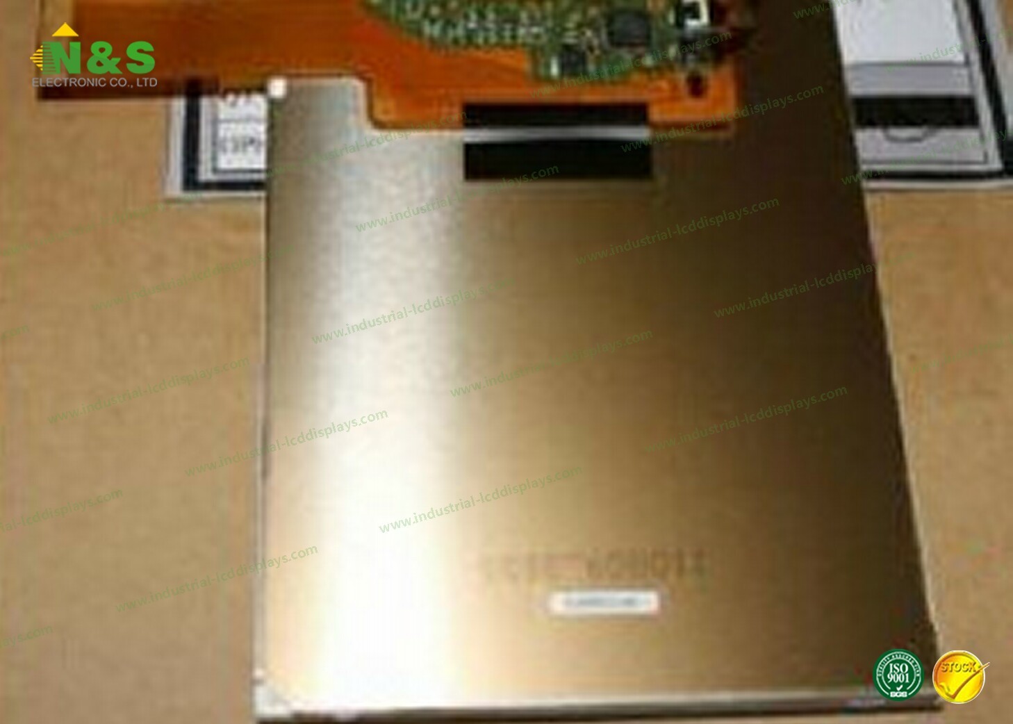 Antiglare 3.5" Industrial LCD Monitors COM35H3836XTC , Ortustech Display For Gps Kuga Escape