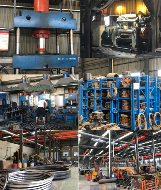 Connection Pipe Eccentricity Reducer Flanged Rubber Expansion Joint DN50 PN16 Flange Connector