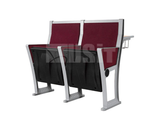 Elegant Folded Classroom Desk And Chair , College Desk Chair Environment Friendly
