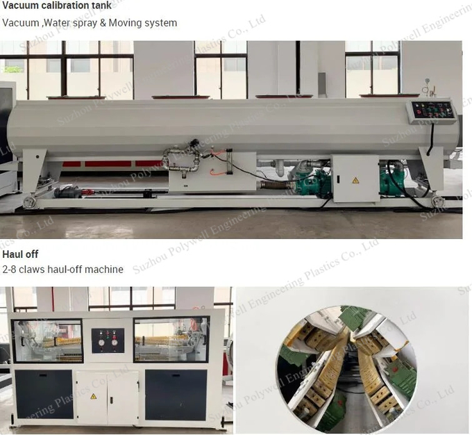 Plastic PVC/UPVC Drainage Water Sewage Conduit Pipe Conical Twin Screw Extruder