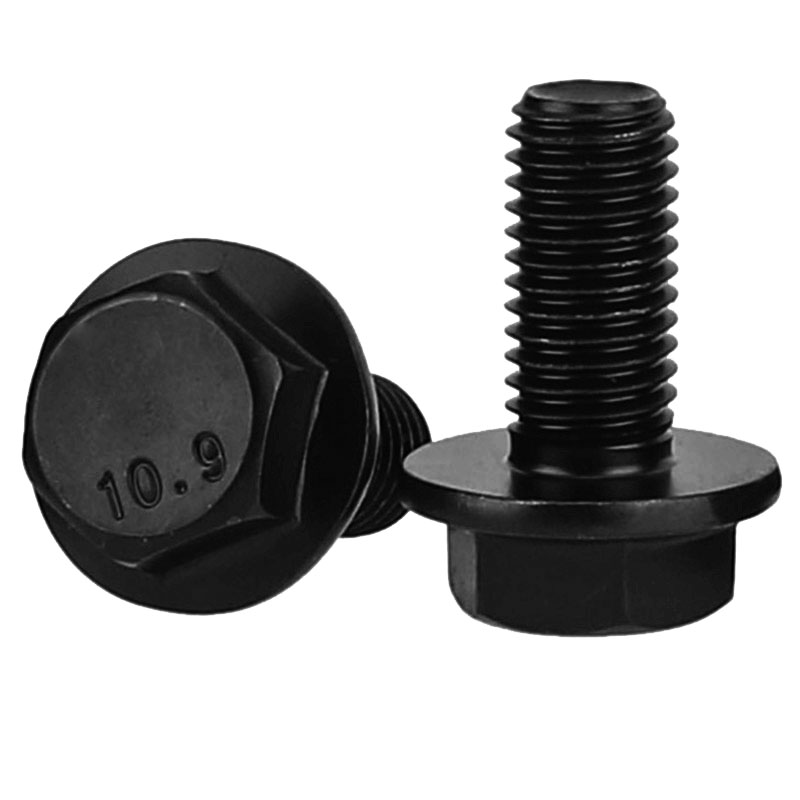 Direct Supply Dacromet Hex Flange Bolt DIN6921 for M6-M36 Grade 4.8/8.8/10.9/12.9