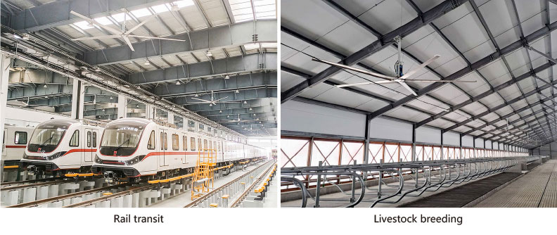 Large  Industrial Ceiling Fans