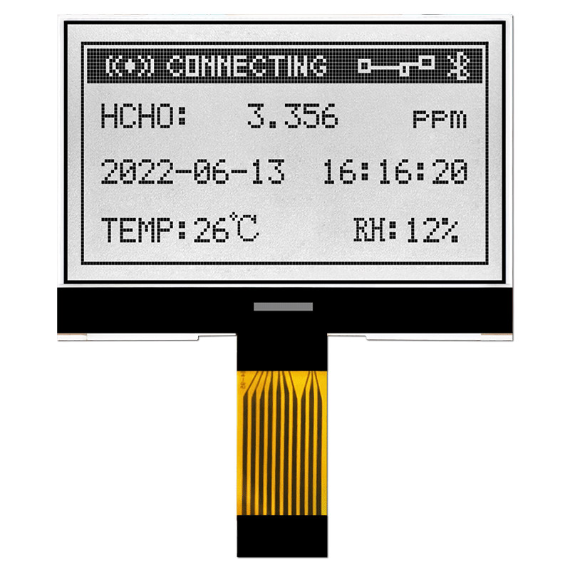 132x64 Industrial LCD COG Module , Durable SPI LCD Display HTG13264C