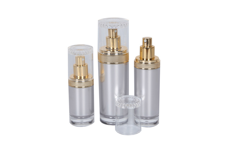 100ml Acrylic Lotion Pump Bottles With 50g Face Cream Jar Cosmetic Packaging