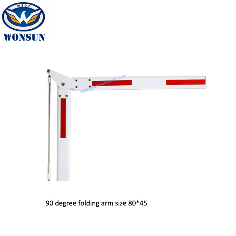 Aluminum Alloy Max 6 Meters Fold Arm For Automatic Boom Barrier Gate