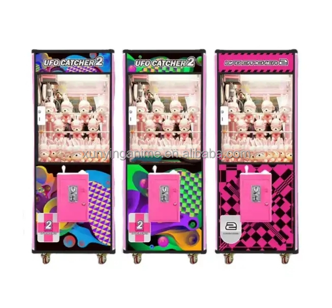 Coin Operated Giant Claw Machine Crane Claw Vending Machines for Sales Affordable