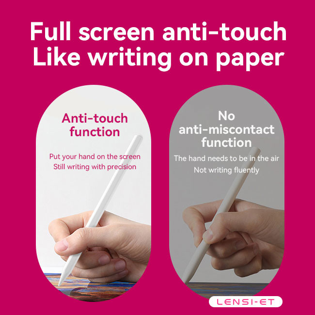 White Charging Stylus Pen Drawing Megnetic Universal Stylus Touch Screen Pen